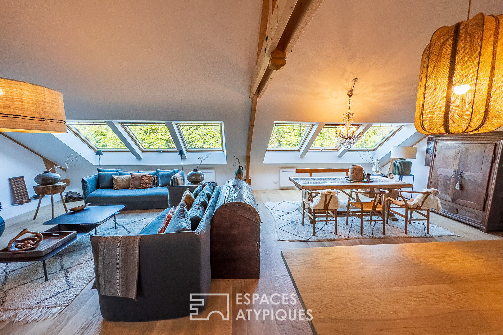 Loft avec gîte et atelier à l’environnement bucolique