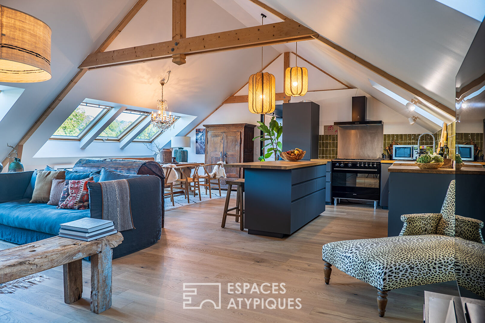 Loft avec gîte et atelier au coeur d’un environnement préservé