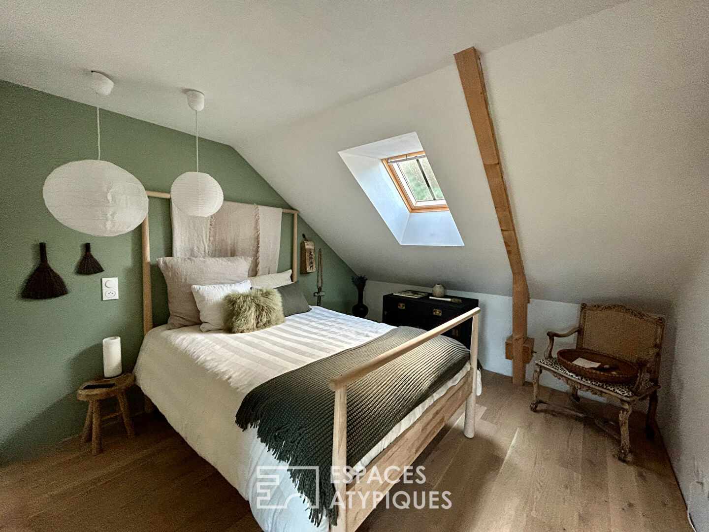 Loft avec gîte et atelier à l’environnement bucolique