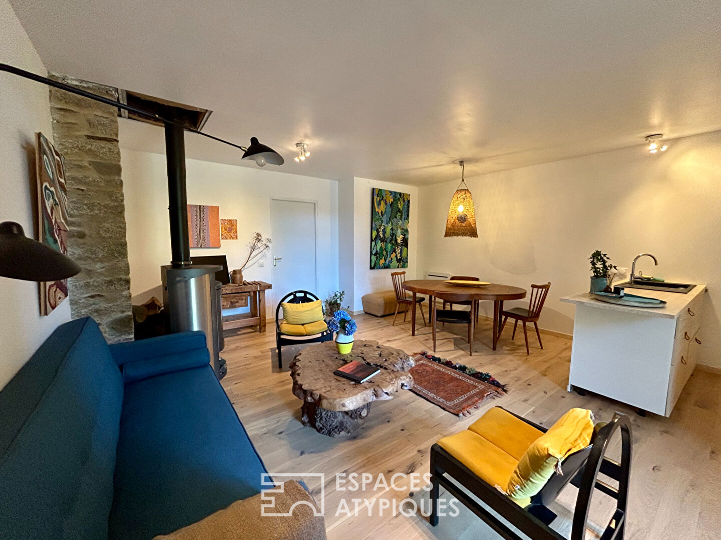 Loft avec gîte et atelier au coeur d’un environnement préservé
