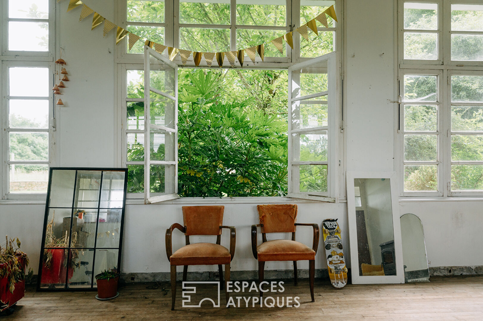 Ancienne école réhabilitée en Loft à la campagne.