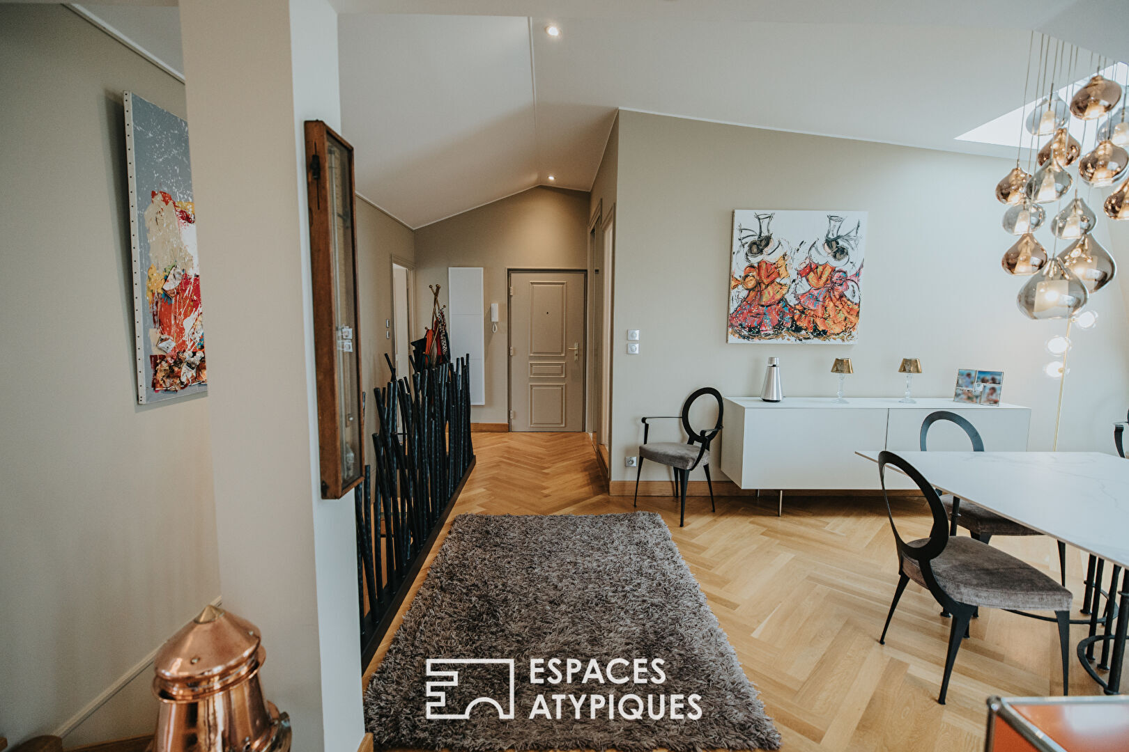 Duplex en dernier étage avec vue mer et terrasse