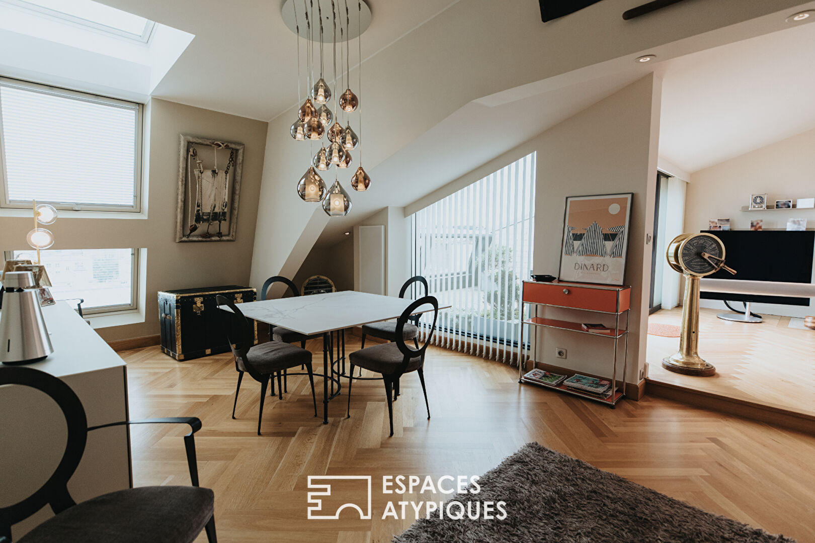 Duplex en dernier étage avec vue mer et terrasse