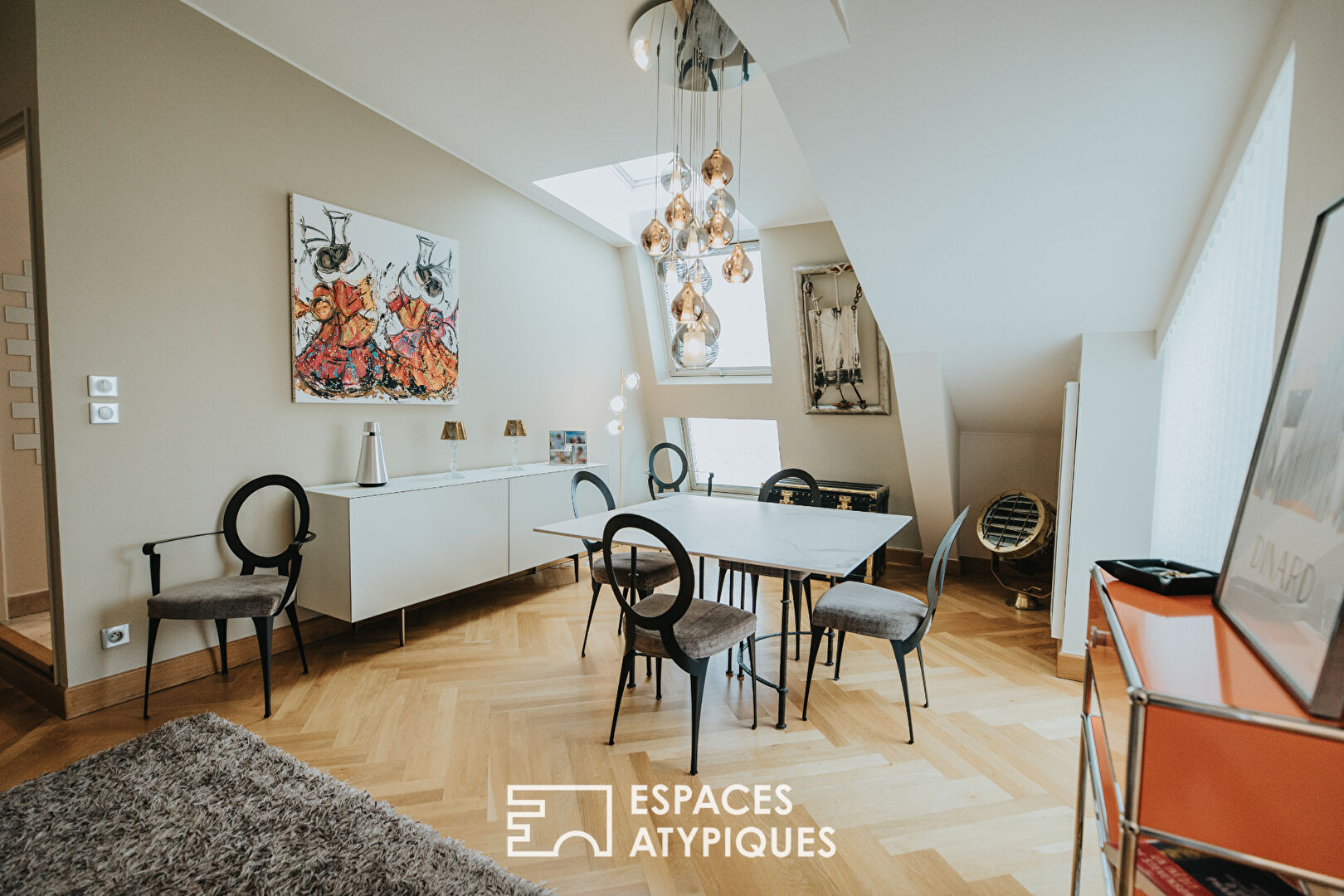 Duplex en dernier étage avec vue mer et terrasse
