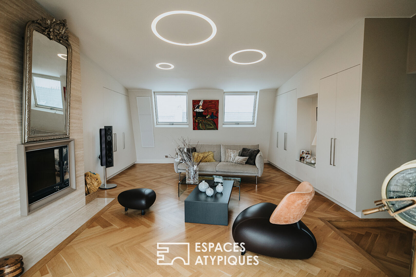 Duplex en dernier étage avec vue mer et terrasse