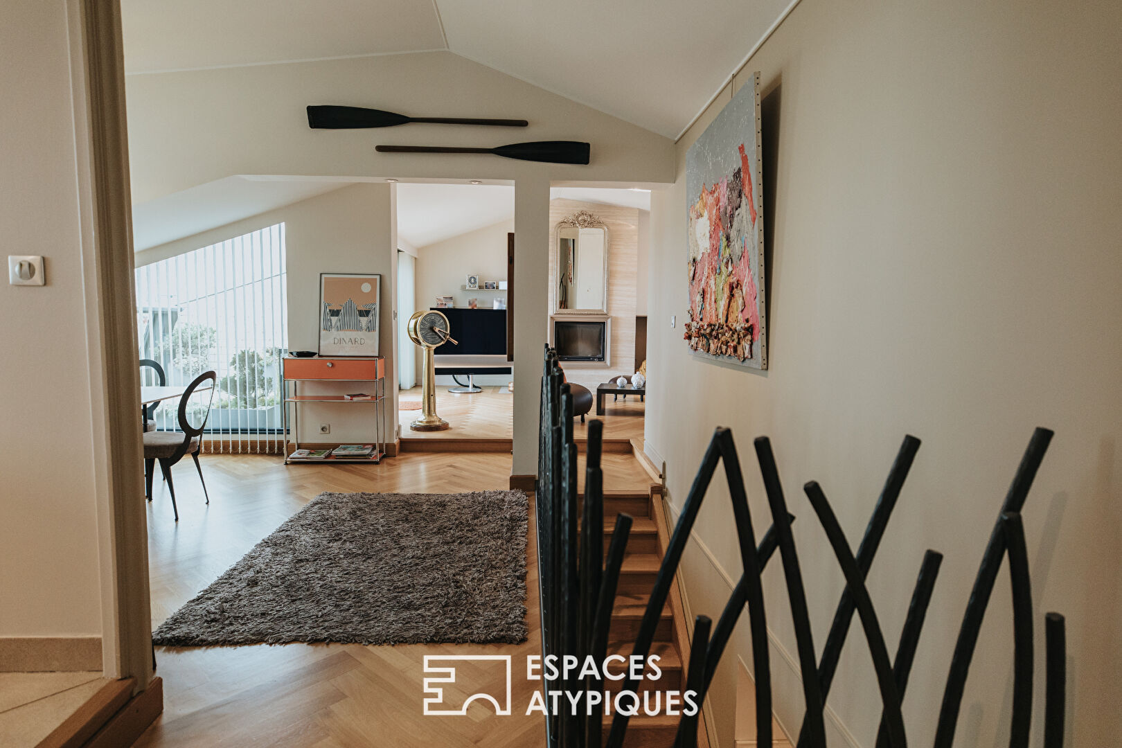 Duplex en dernier étage avec vue mer et terrasse