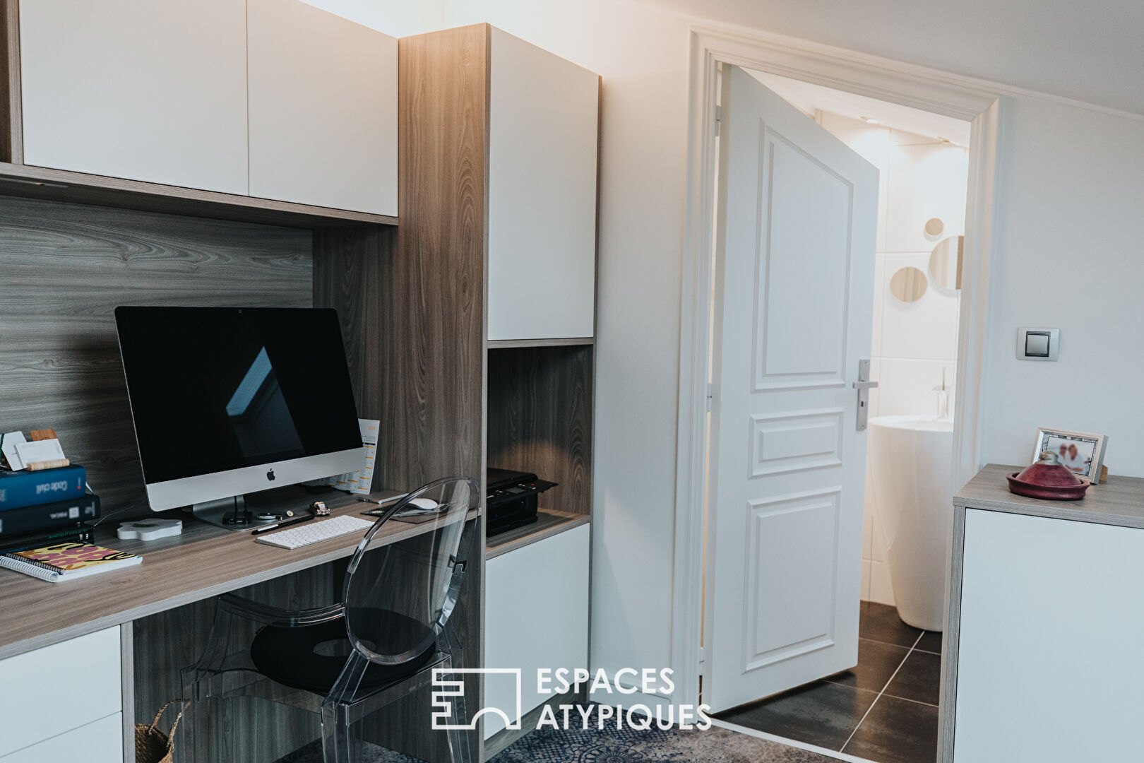 Duplex en dernier étage avec vue mer et terrasse