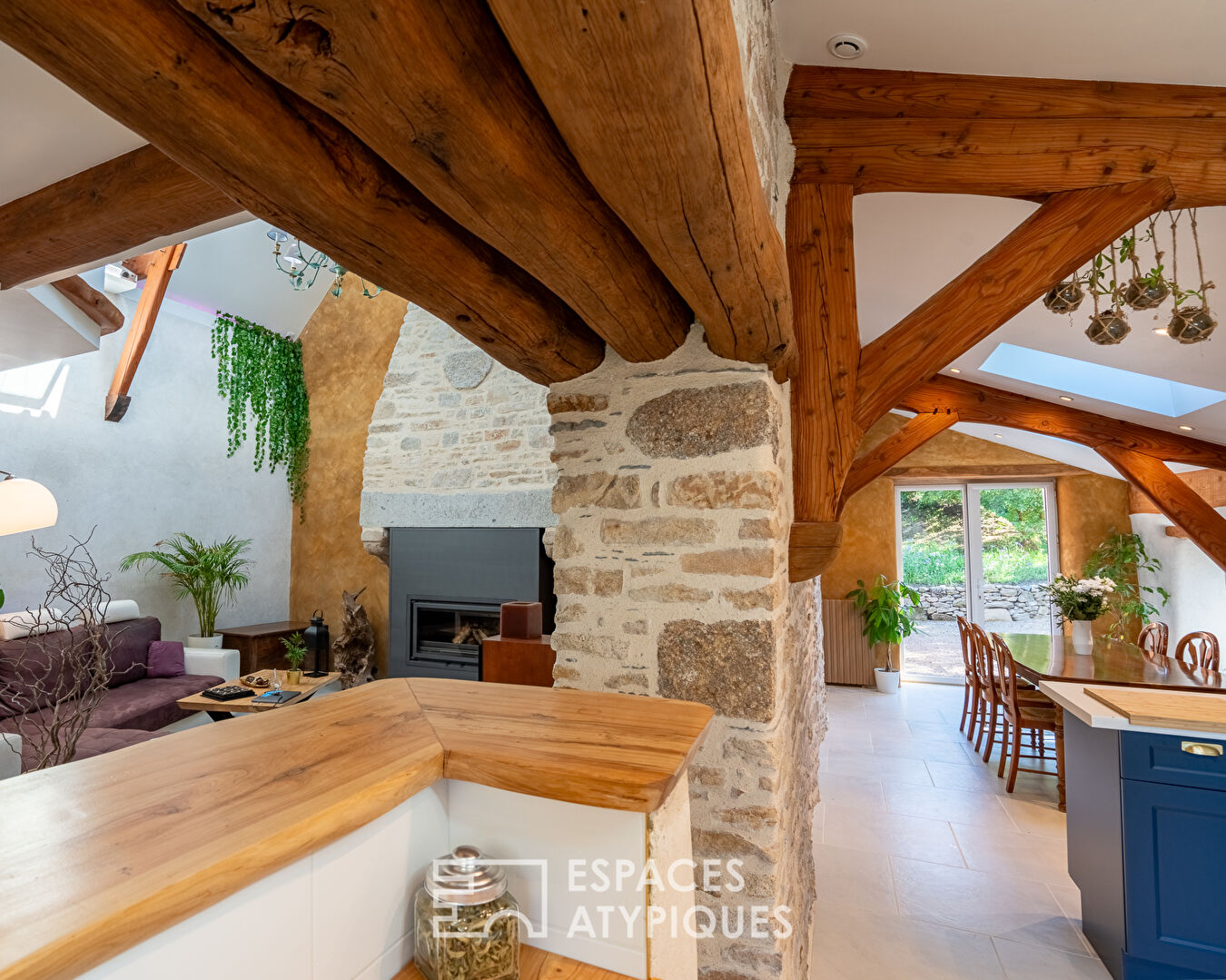 Corps de ferme atypique au coeur des Monts d’Arrée