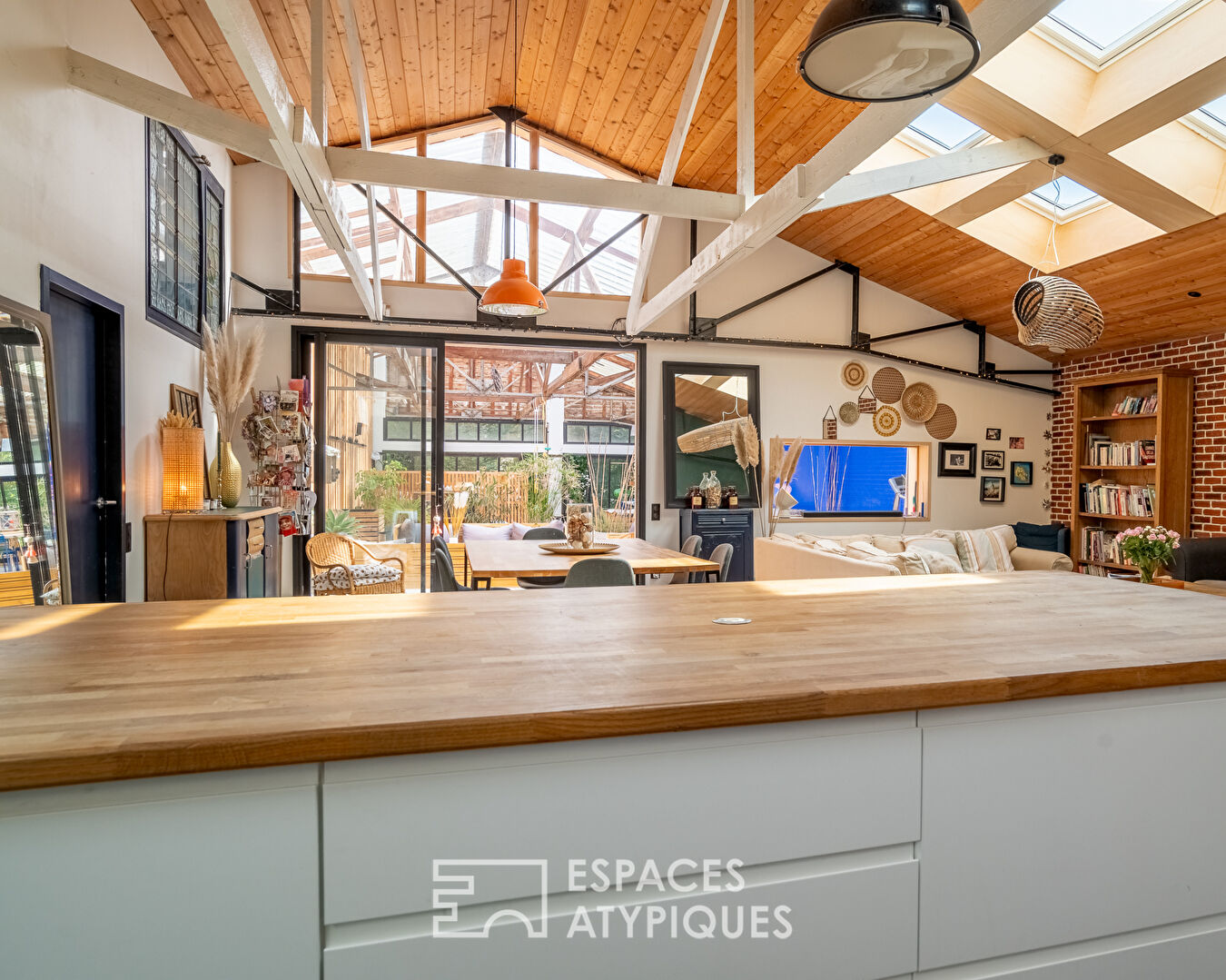 Sublime loft et son jardin d’hiver