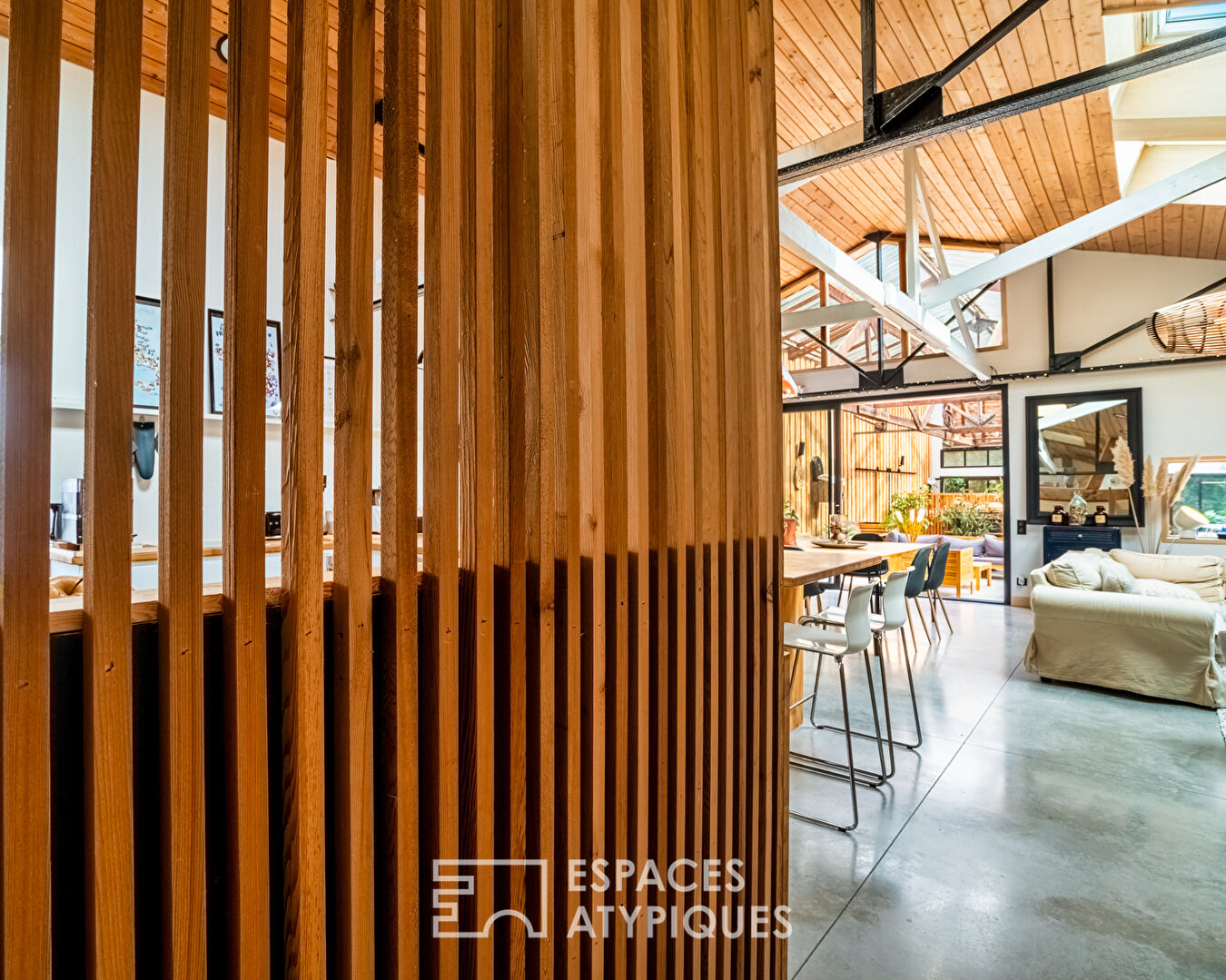 Sublime loft et son jardin d’hiver