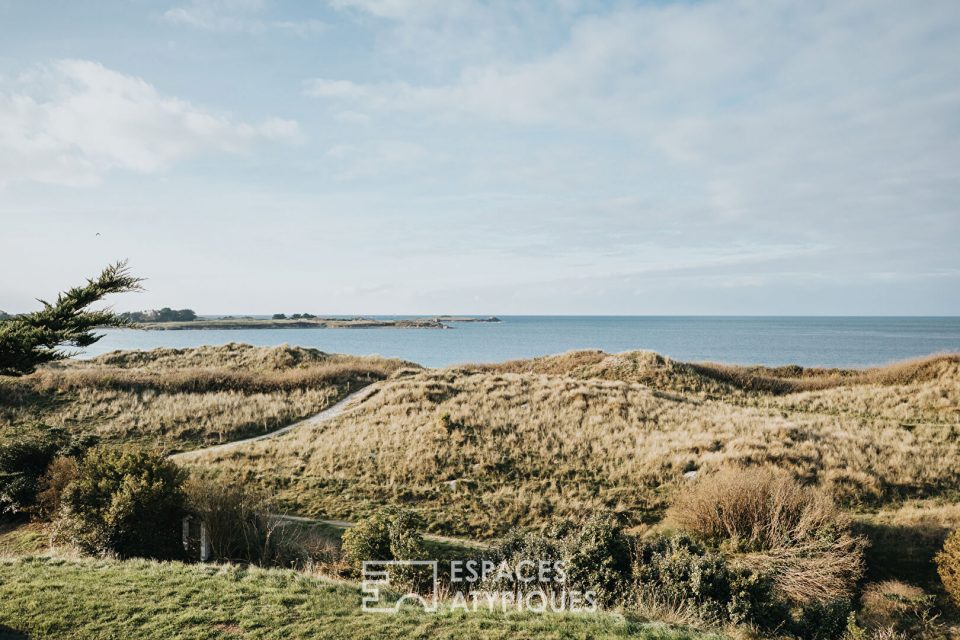 Propriété sur les dunes avec vue mer imprenable