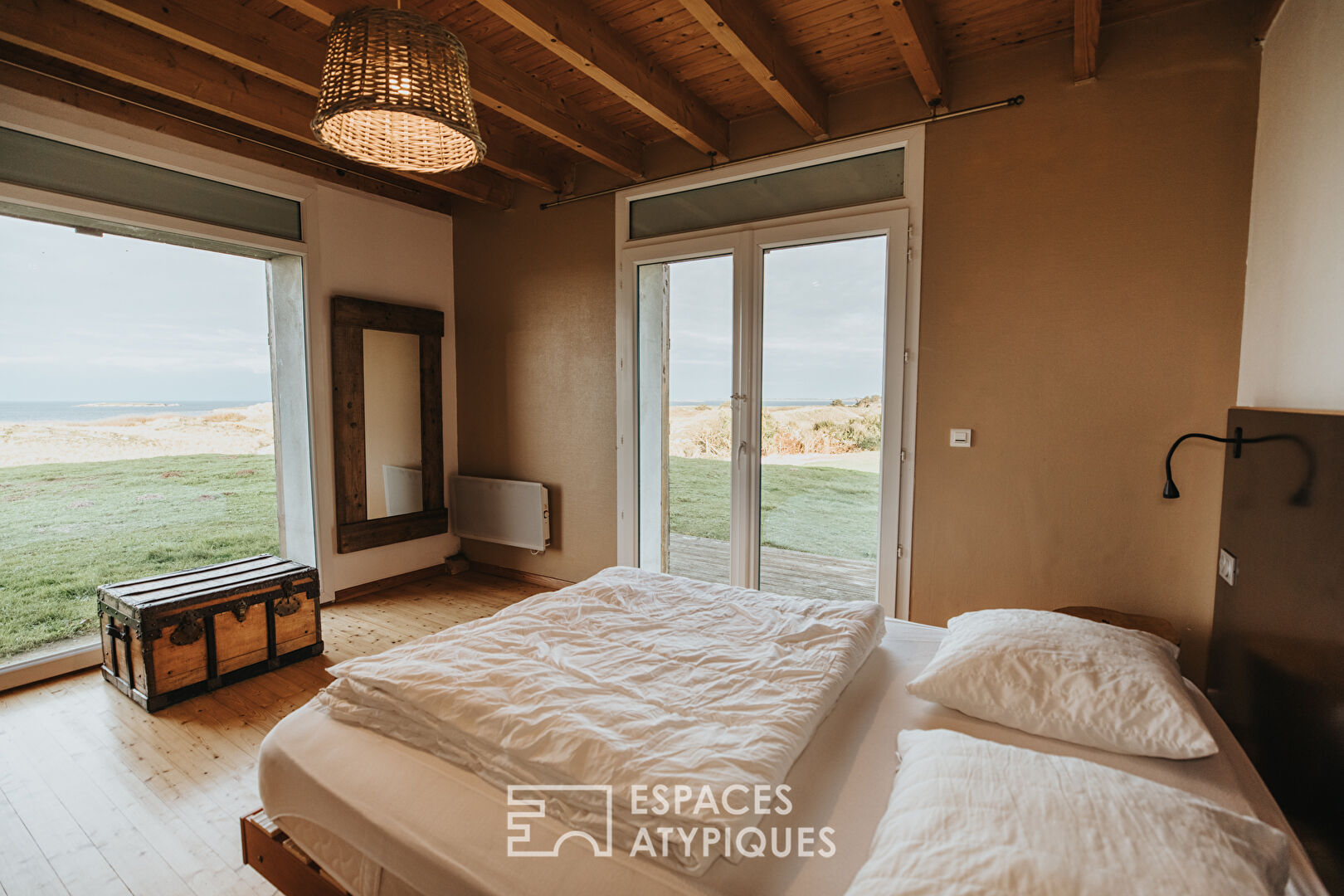 Propriété sur les dunes avec vue mer imprenable