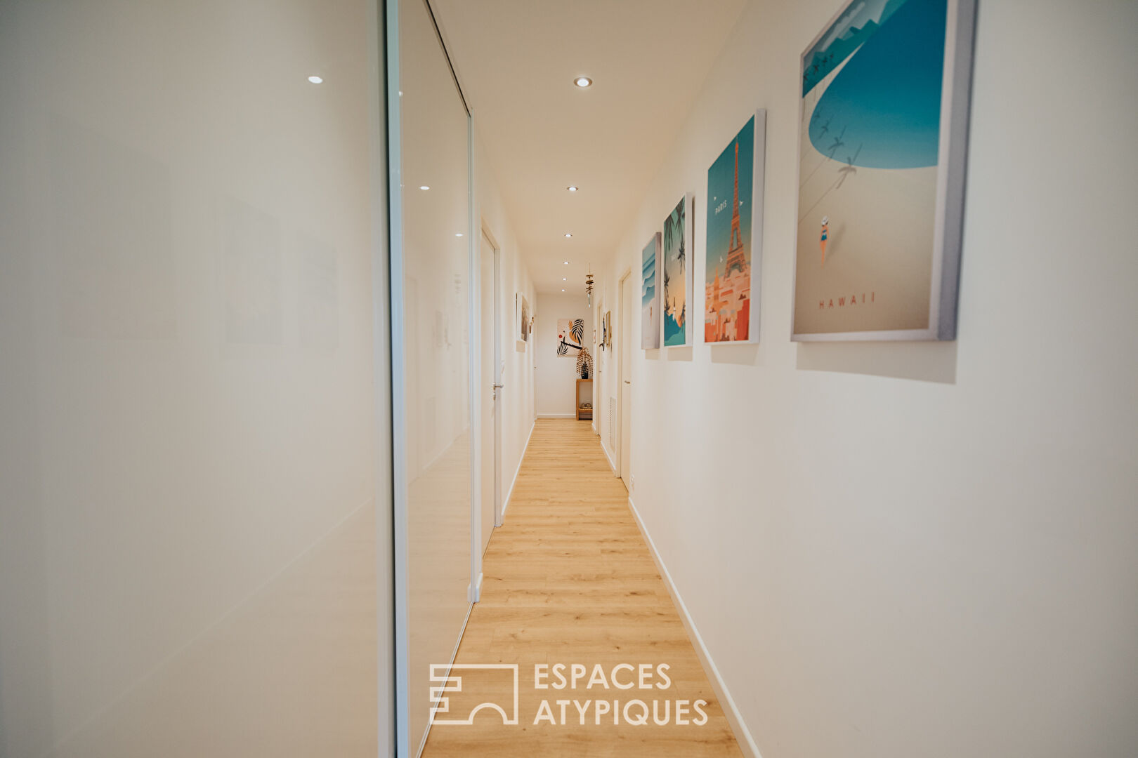 Contemporaine familiale avec piscine
