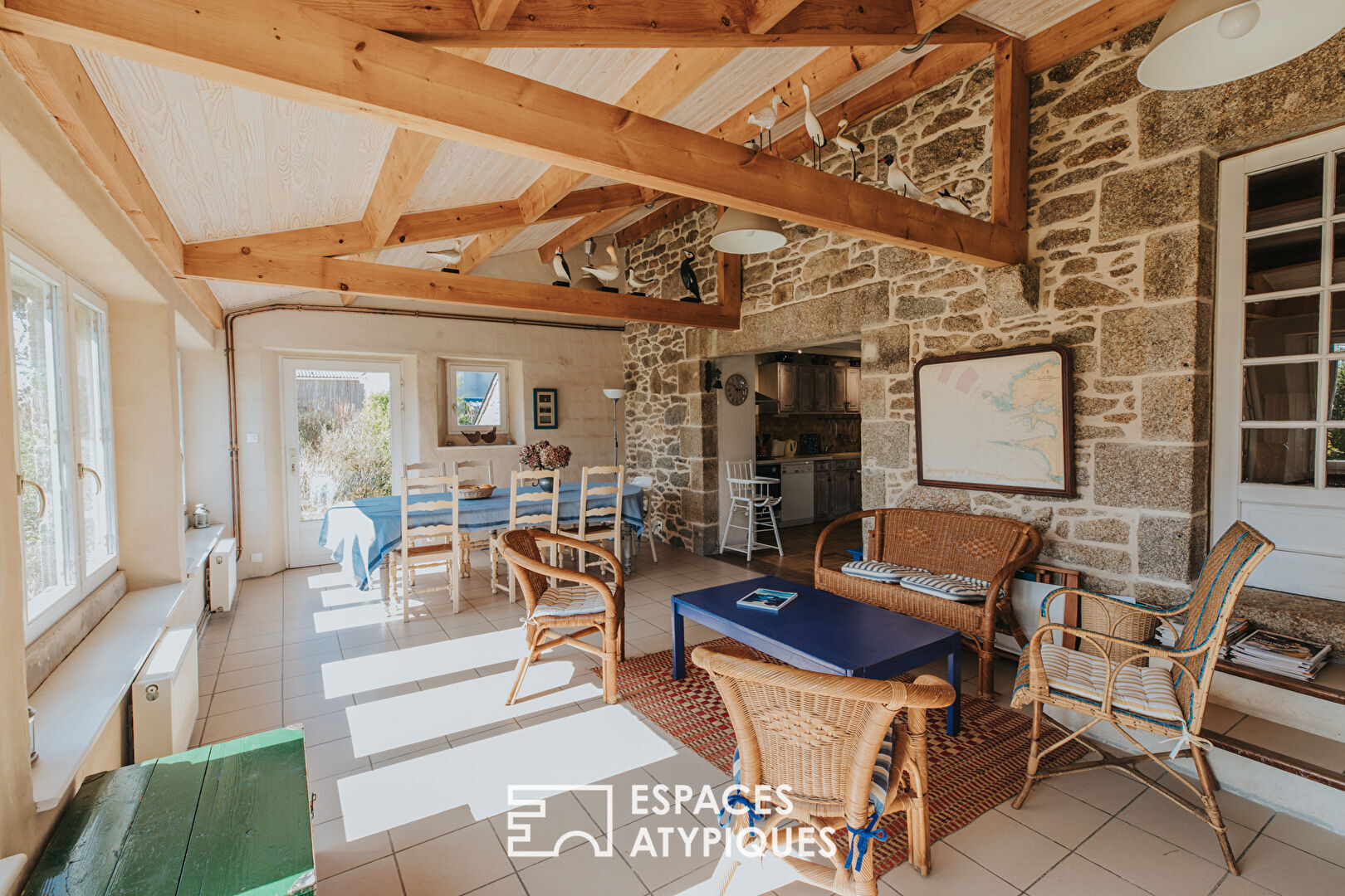 Corps de ferme rénové à deux pas des plages