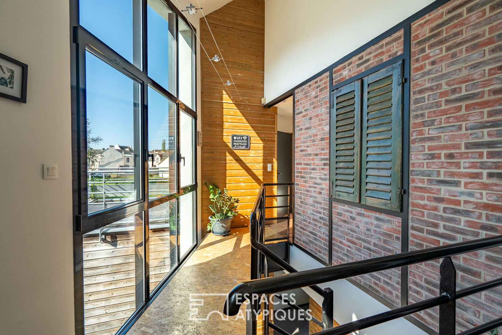 Lumière et matières – Maison d’architecte à l’âme industrielle