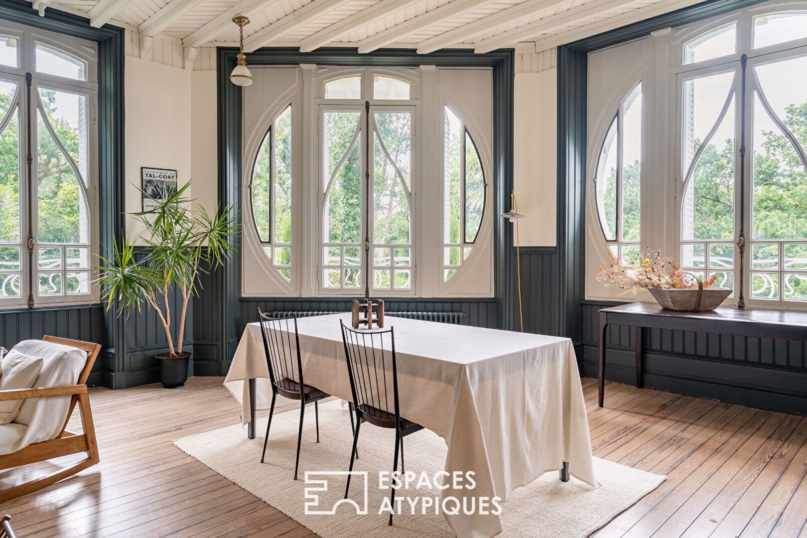 Demeure Art nouveau en baie de Morlaix