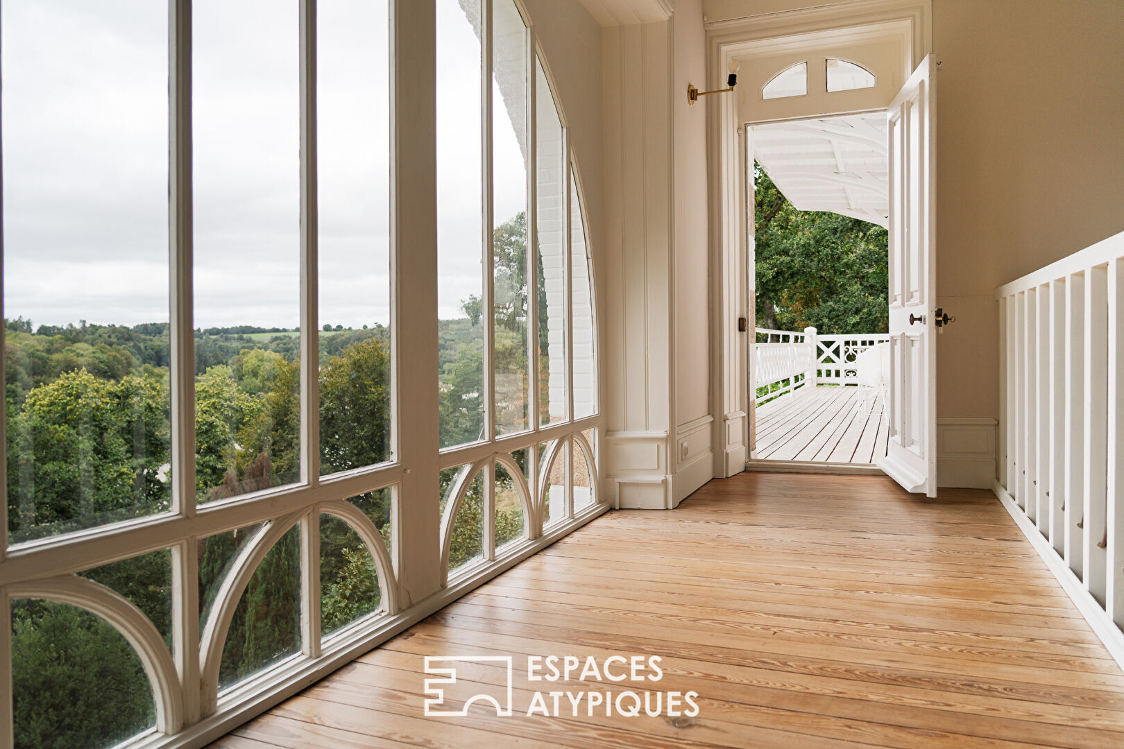 Demeure Art nouveau en baie de Morlaix