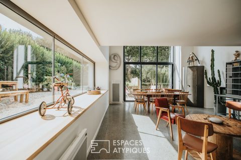 Moulin du XVIIème siècle réinventé entre terre et mer