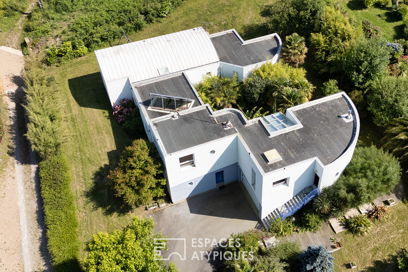 Une maison d&rsquo;architecte, face à la mer