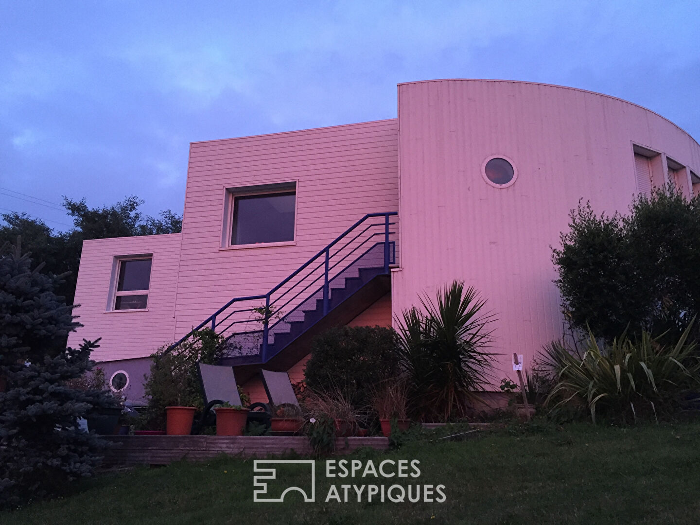 Une maison d&rsquo;architecte, face à la mer
