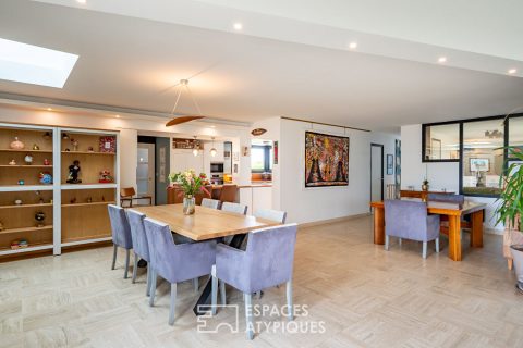 Propriété avec deux habitations indépendantes à 350 m de la plage