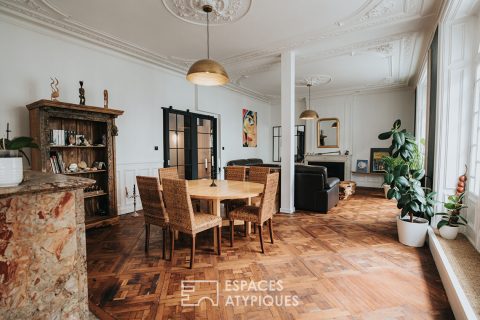 Haussmann-style apartment in the city center