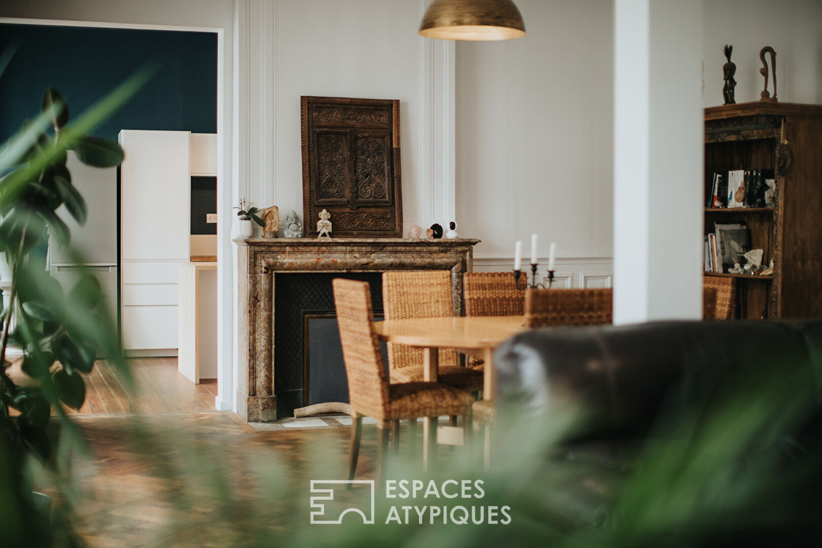Haussmann-style apartment in the city center