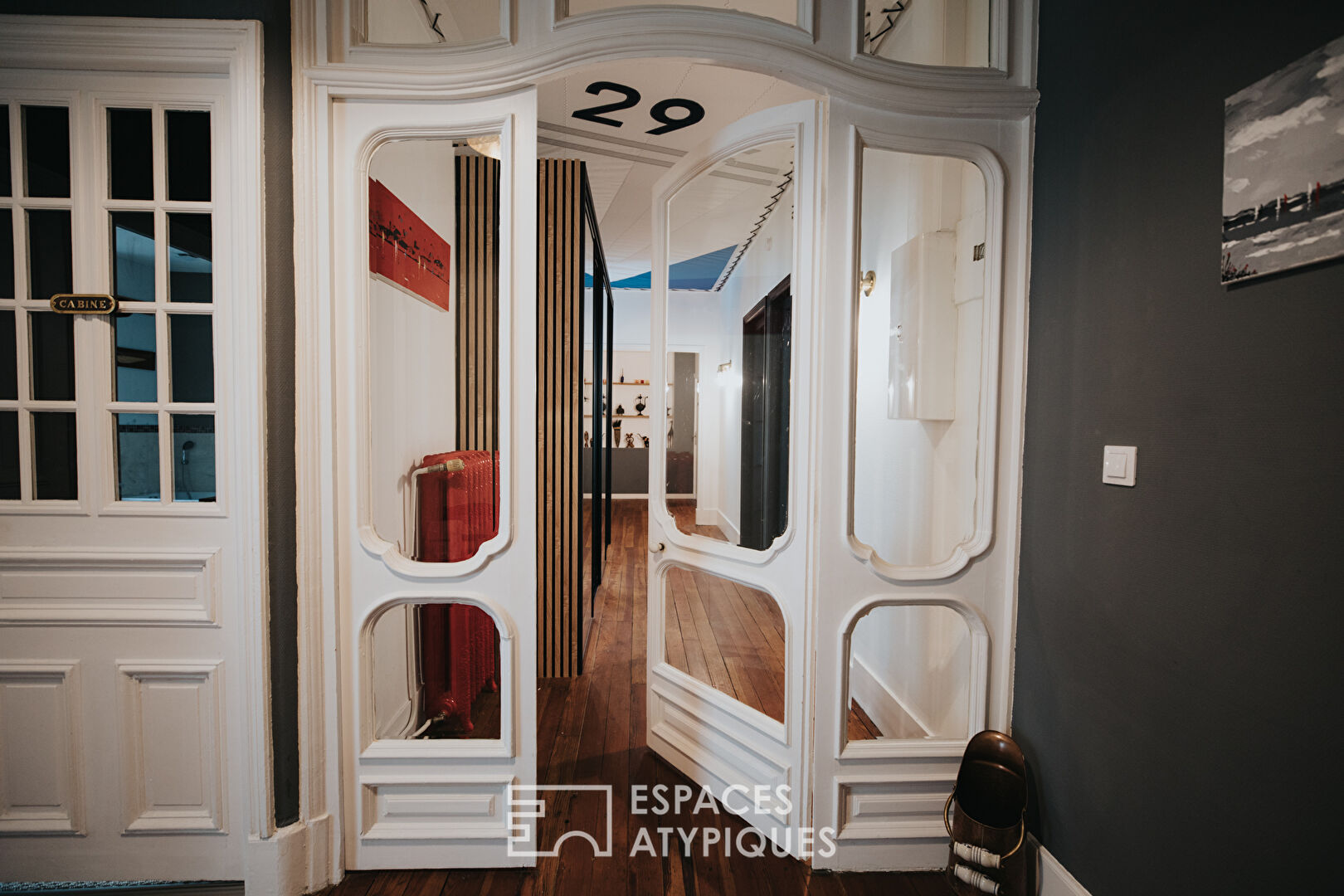 Haussmann-style apartment in the city center