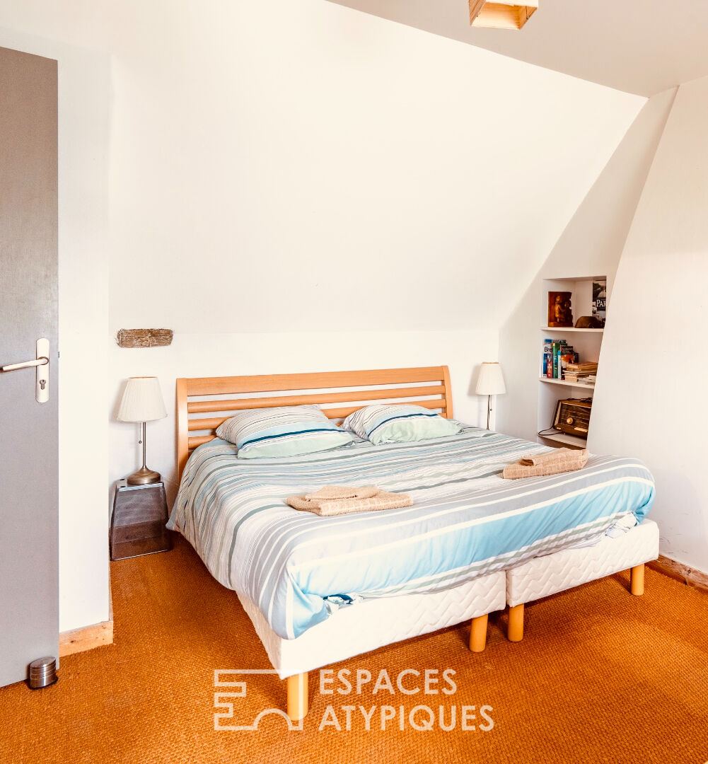 Maison de caractère avec studio et jardin à réinventer