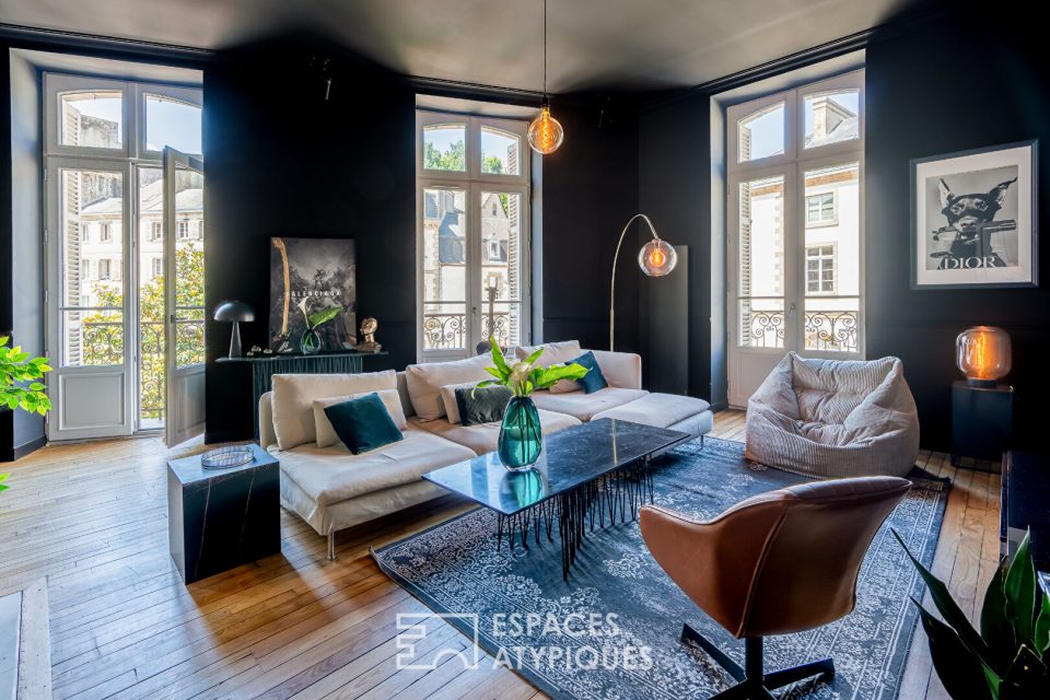 Haussmannien réinventé: une rénovation d'exception en coeur de ville