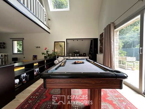 Maison d’architecte aux volumes généreux et jardin intimiste