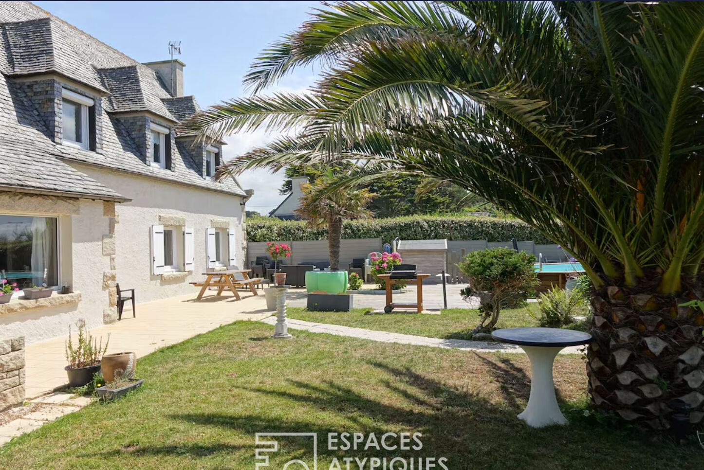 Maison familiale lumineuse à 50 m de la plage