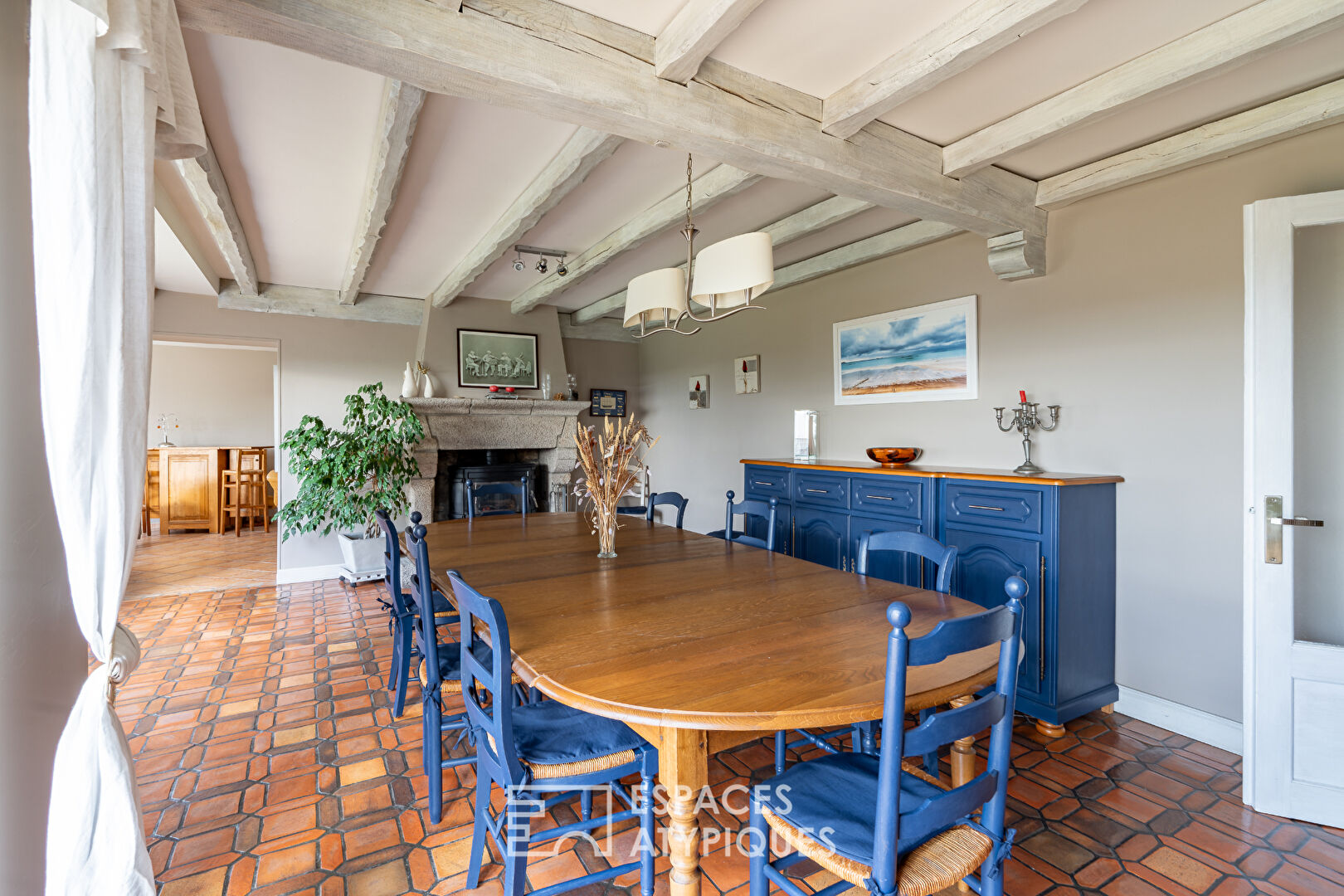 Maison familiale lumineuse à 50 m de la plage