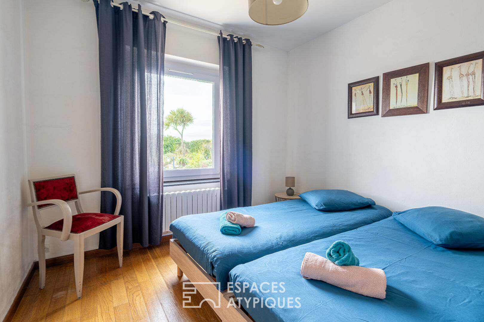 Maison familiale lumineuse à 50 m de la plage