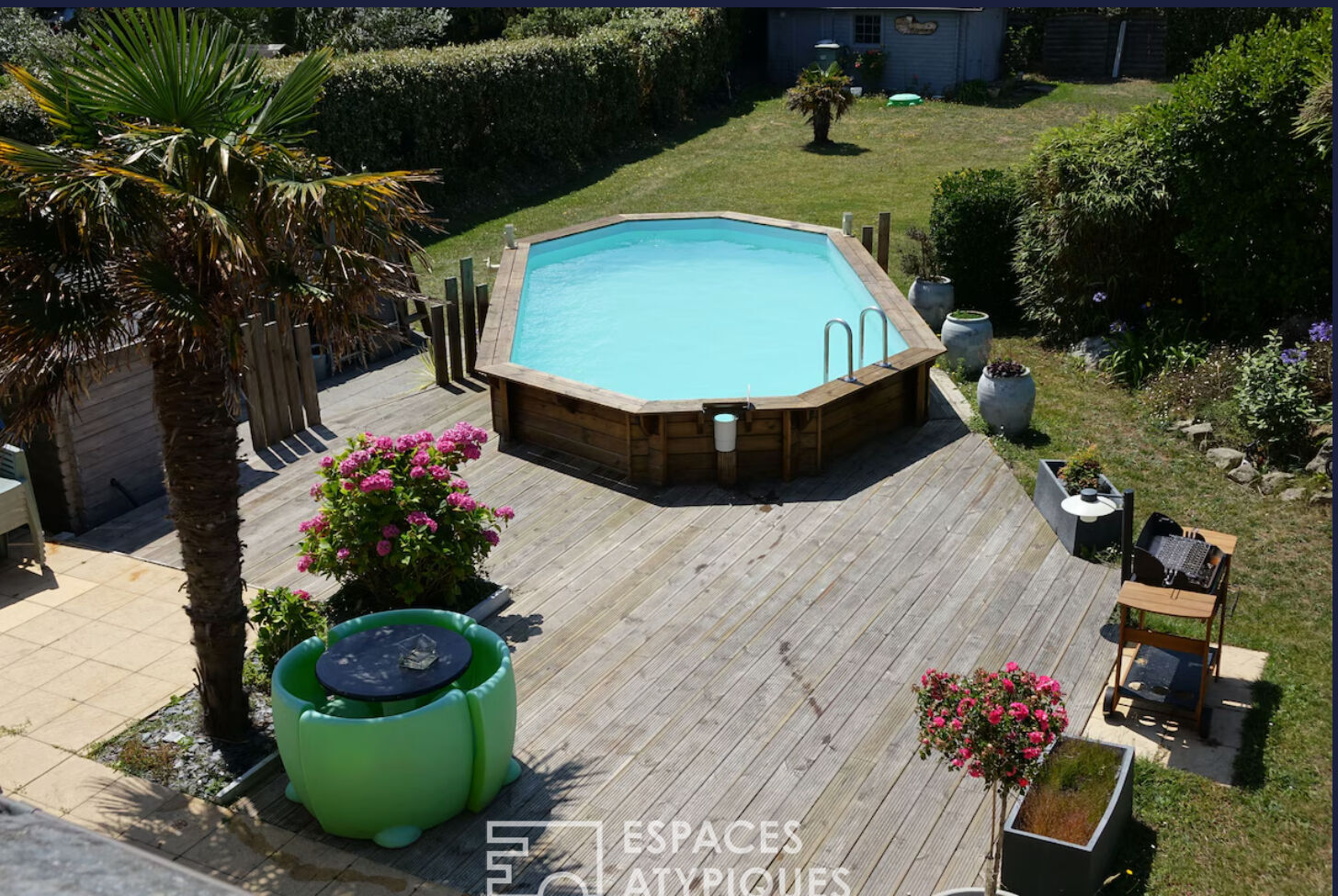 Maison familiale lumineuse à 50 m de la plage