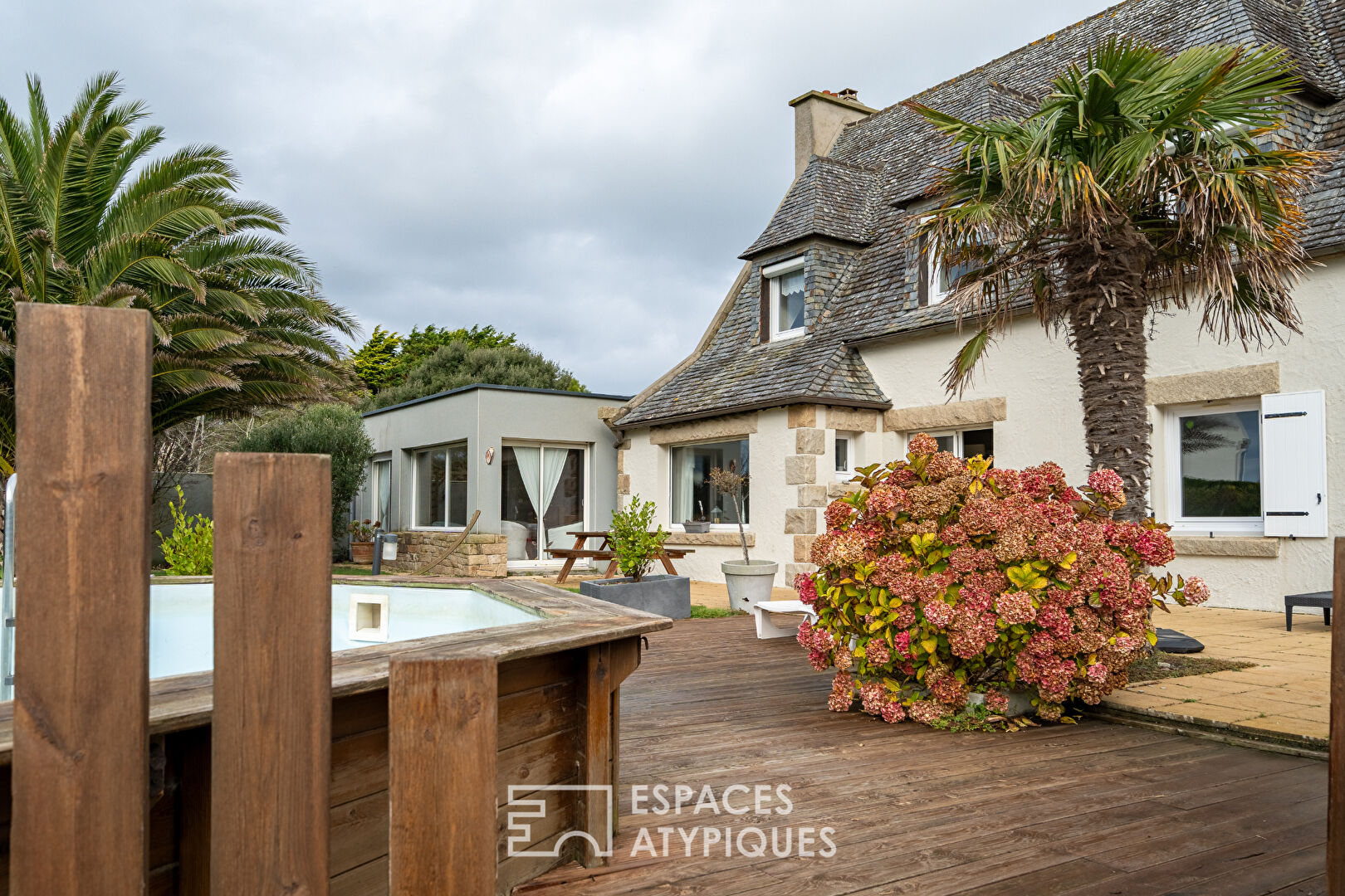 Maison familiale lumineuse à 50 m de la plage