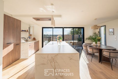 Maison lumineuse rénovée avec vue dégagée sur la nature