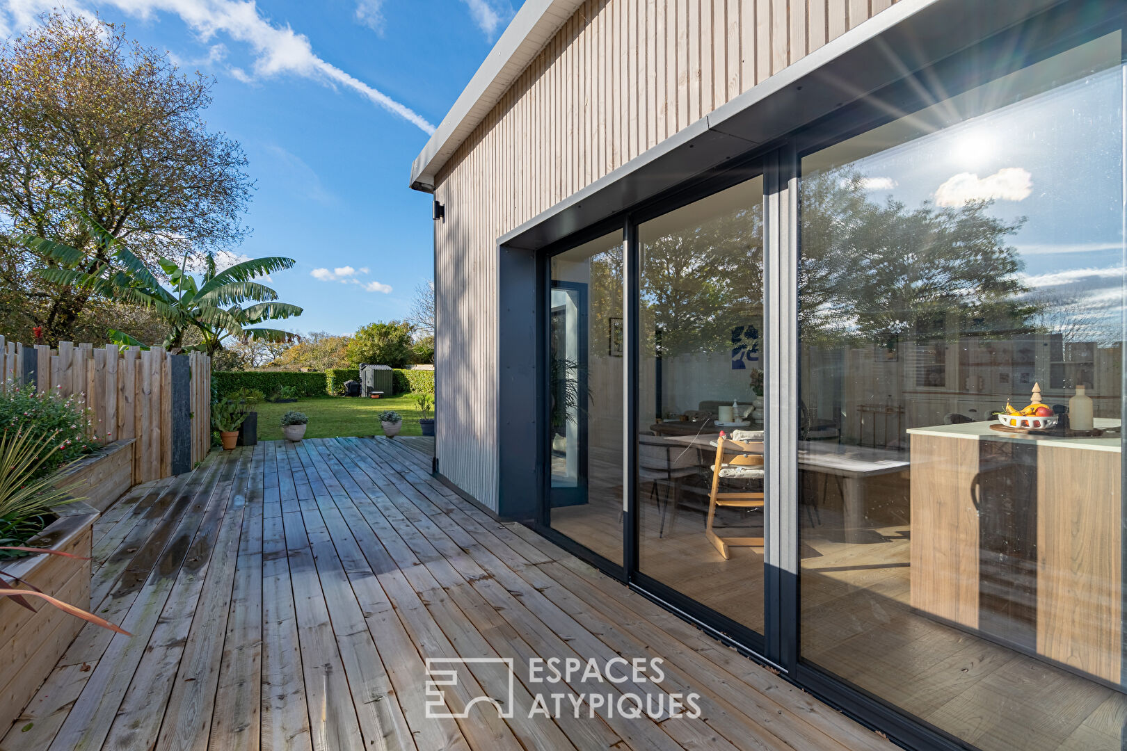 Maison lumineuse rénovée avec vue dégagée  sur la nature