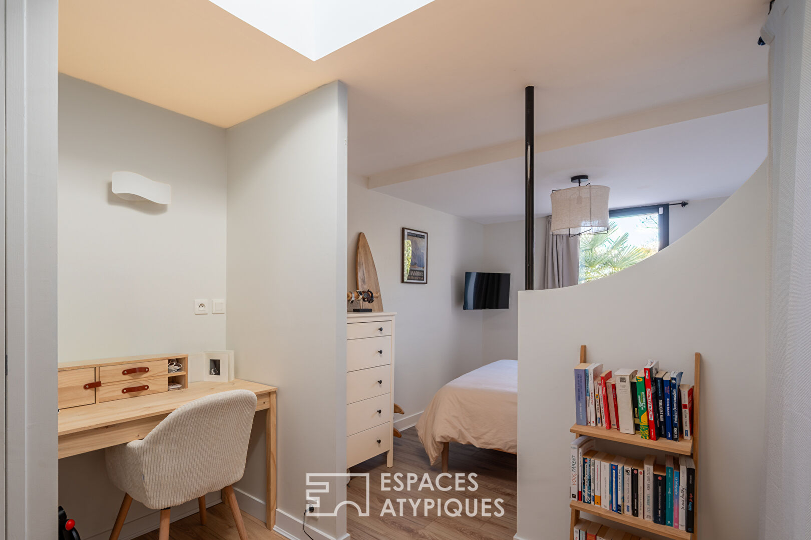 Maison lumineuse rénovée avec vue dégagée  sur la nature