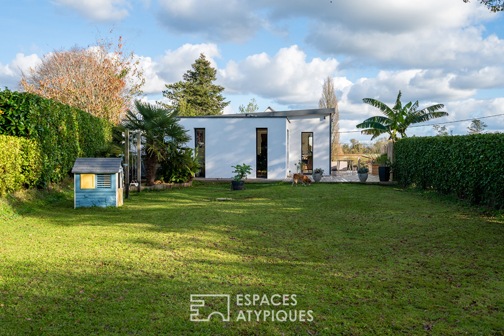 Maison lumineuse rénovée avec vue dégagée  sur la nature