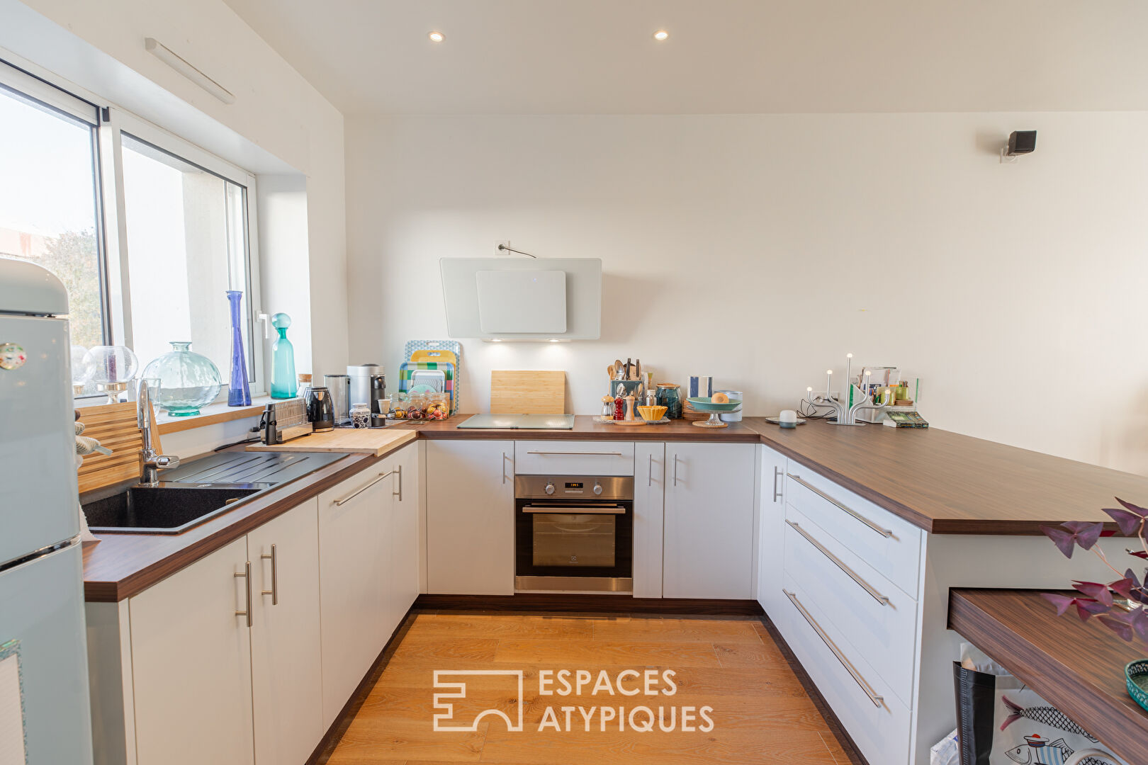 Maison de ville rénovée avec terrasse et jardin