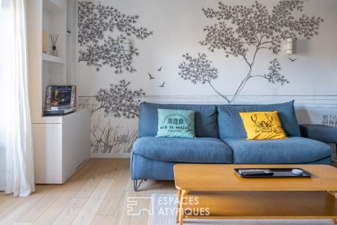 Maison de ville avec terrasses