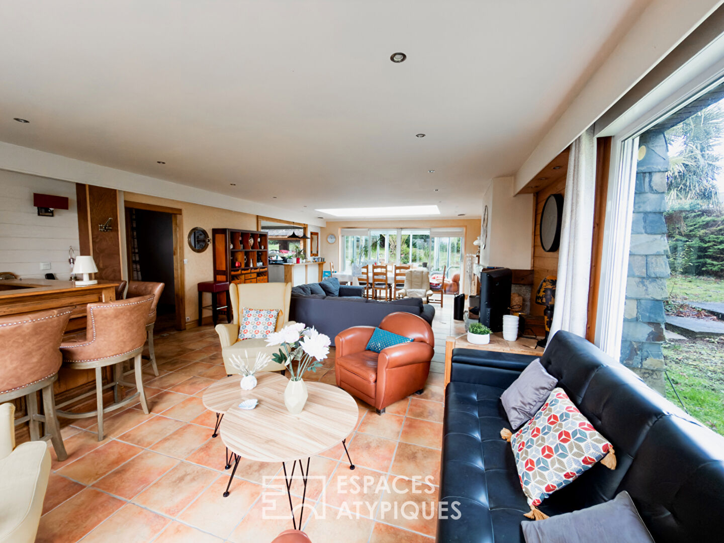 Maison d&rsquo;architecte de plain-pied à réinterpréter