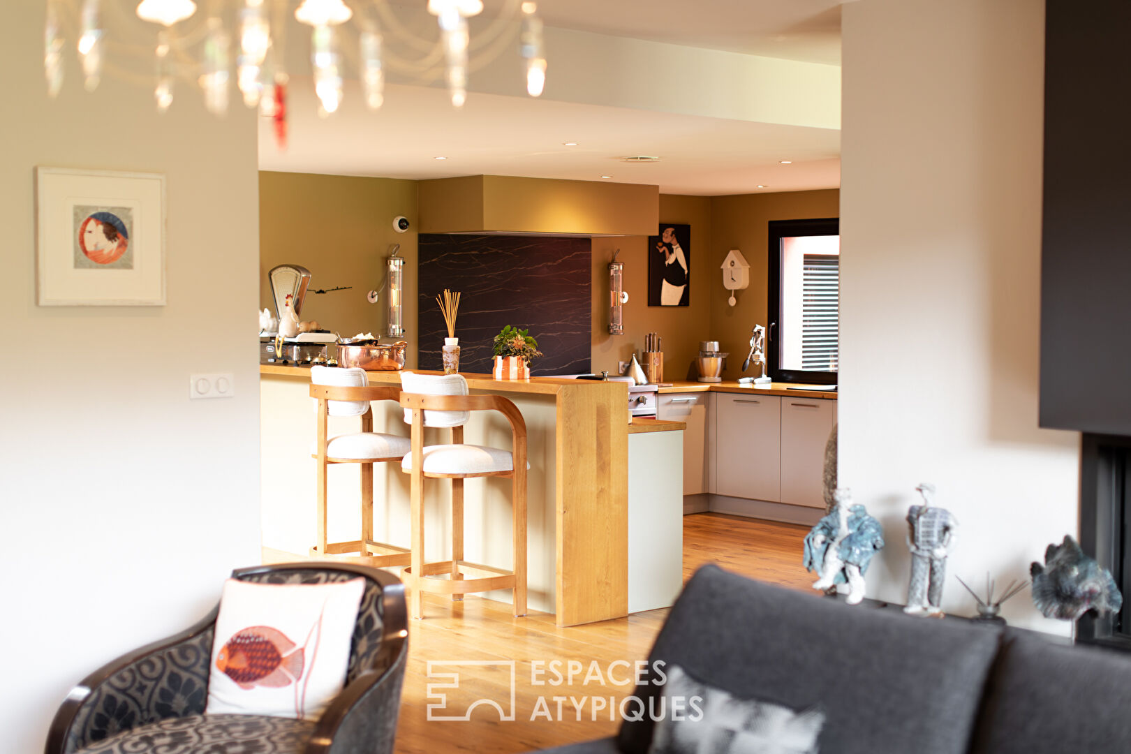 Maison d&rsquo;exception avec jardin intimiste au coeur de Landerneau