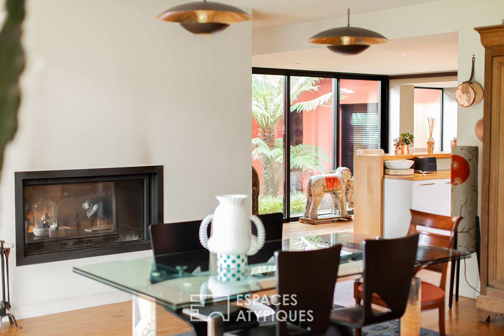 Maison d&rsquo;exception avec jardin intimiste au coeur de Landerneau