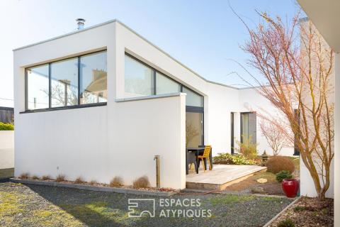 Propriété d&rsquo;architecte contemporaine  et lumineuse