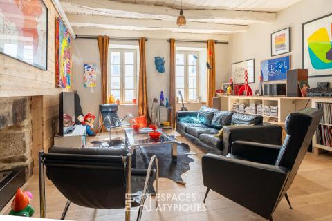 Maison de caractère en hyper centre et son Atelier d&rsquo;artiste.