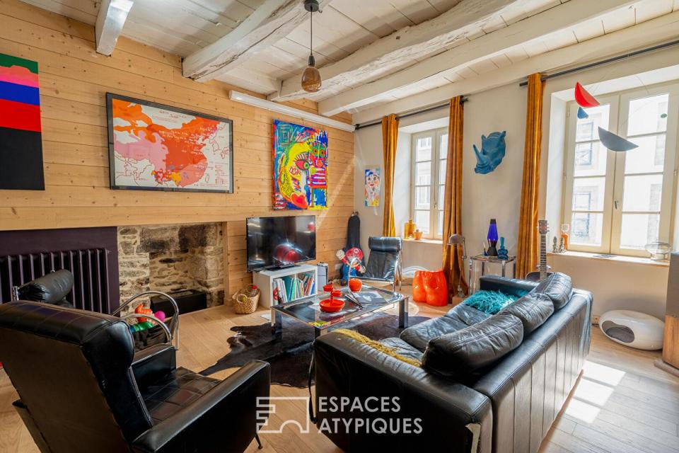 Maison de caractère en hyper centre et son Atelier d'artiste.