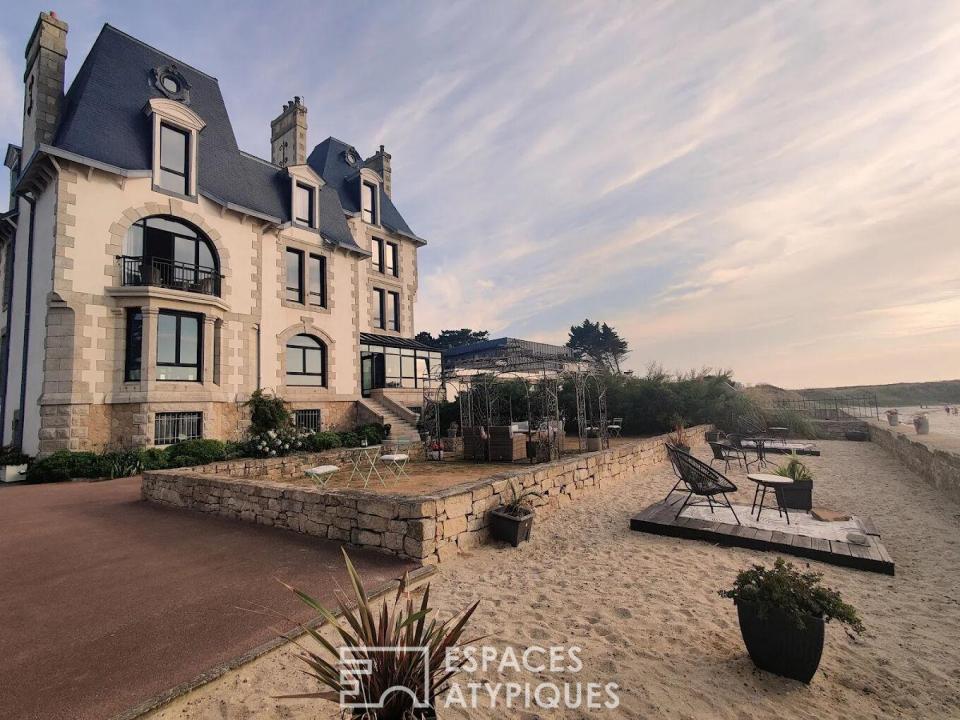 Demeure de prestige vue mer avec accès privé à la plage