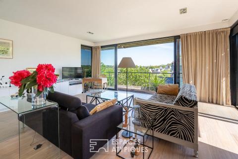 Contemporaine de plain-pied à la vue dégagée